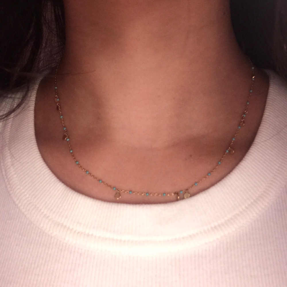 Delegate Gold Dipped Necklace - image 1